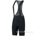 Základné cyklistické bryndány žien Black Bib Shorts